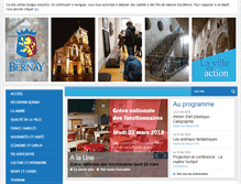 Tablet Screenshot of bernay27.fr